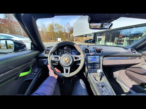 Porsche 718 Boxster Spyder 2022 Test Drive POV | 4K