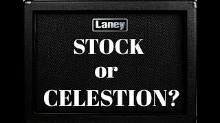 Video thumbnail for GUITAR SPEAKER COMPARISON - LANEY IRT 112 vs CELESTION G12T-75 by Emre G.