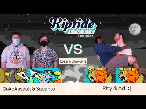 Riptide 2022: Adi + Pity (Zetterburns) vs CakeAssault + Squanto (Forsburn + Ranno)