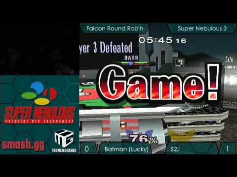 SN3 Falcon RR - Lucky (Captain Falcon) vs S2J (Captain Falcon)