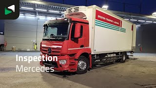 Φορτηγό ψυγείο Mercedes-Benz Antos 1830 4X2 Mitsubishi TDJ430D cooler 1500kg Ladebordwand Aut | Απεικόνιση 4 - Autoline