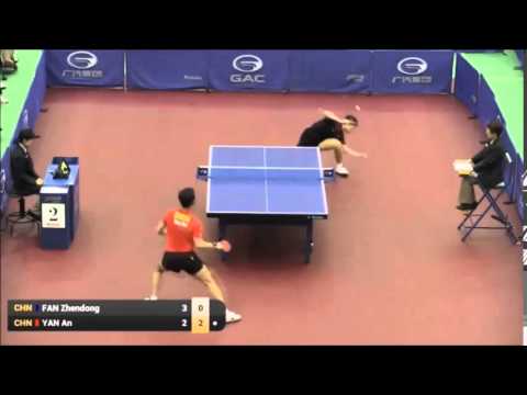 Japan Open 2015 Highlights: FAN Zhendong CHN vs YAN An CHN (1/4)
