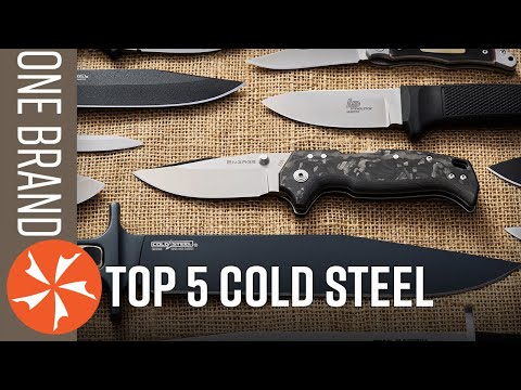 Top 5 Cold Steel Knives - One Brand Collection Challenge
