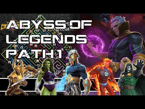 Abyss of Legends Easy Path - Marvel Contest of Champions