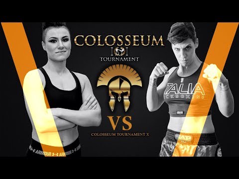 Colosseum Tournament X - Cristiana Mongol vs Cristina Caruso - Wako Pro World Title Fight ✅