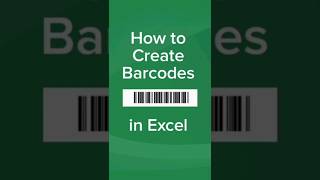 Make Barcode for your Product.|#shorts . #excel