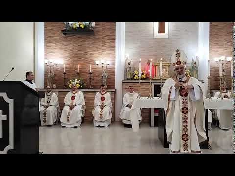 Missa de Posse do Padre Marcelo na Paróquia Menino Jesus.