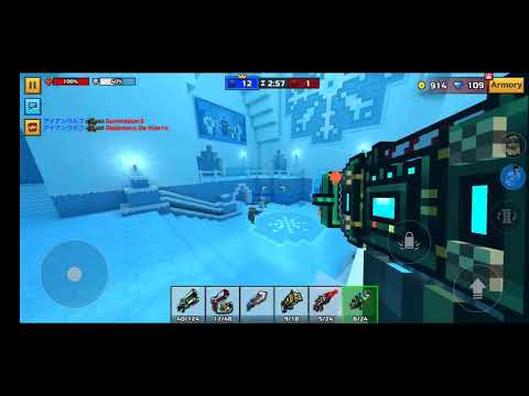 Playing On Samsung Galaxy Note 10+ | Pixel Gun 3D - Cyper Mode Brawl