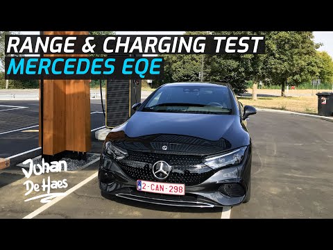 TEST ZASIĘGU MERCEDES EQE 350+ I TEST SZYBKIEGO ŁADOWANIA