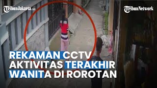 CCTV Warga, Rekam Aktivitas Terakhir Wanita Tinggal Kerangka yang Hilang di Rorotan
