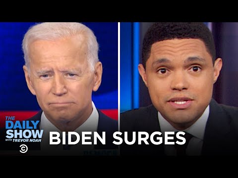 バイデンの急上昇、アフガン選挙争議＆ルビオの暴言｜ザ・デイリーショー (Biden’s Surge, Afghan Election Dispute & Rubio’s Rant | The Daily Show)