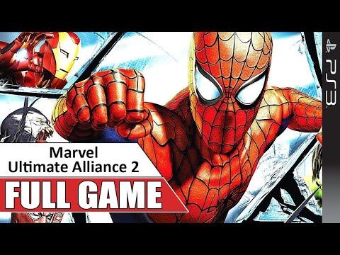 Marvel Ultimate Alliance 2 PS3 Gameplay Full Game Walkthrough