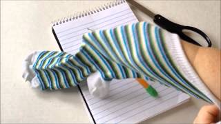 How to Teach Proper Pencil Grip to Kids {The Sock Method}