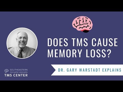 Does TMS cause memory loss?