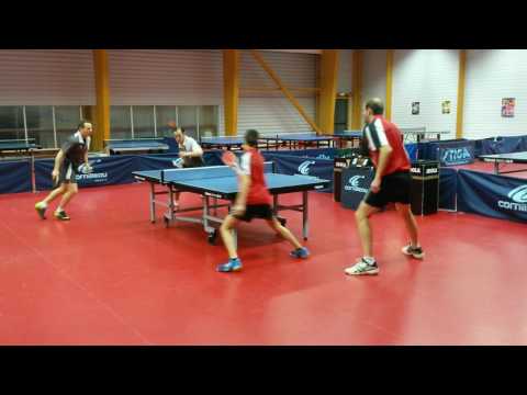 TENNIS DE TABLE (Nat. 2)  A.T.T. Le Havre 8 - 1 Valenciennes U.S.T.T.