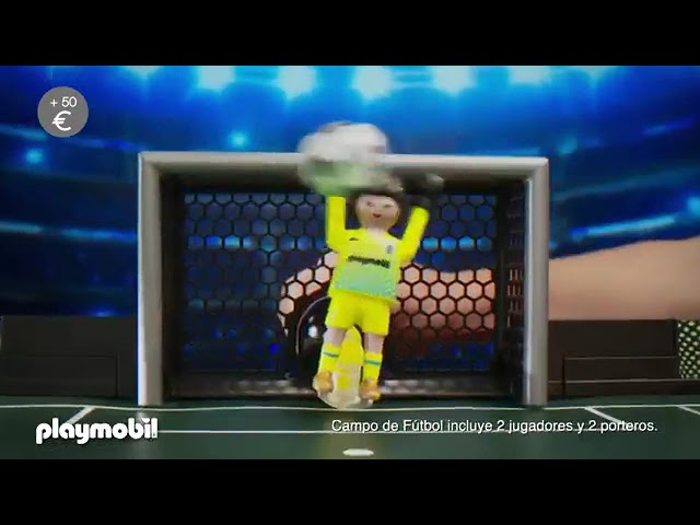 Vídeo relacionado con PLAYMOBIL | My Life | Estación de Entrenamiento de fútbol | Campo de Entrenamiento con Pared de GOL y Mecanismo de Tiro | Juguete de fútbol a Partir de 4 años | 72057