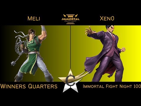 Immortal Fight Night 100 Winners Quarters - Meli (Richter) vs Xen0 (Kazuya) Smash Ultimate - SSBU