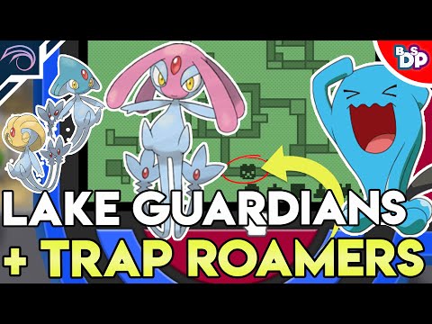 LAKE GUARDIANS + EASY METHOD FOR ROAMING LEGENDARIES in Pokemon Brilliant Diamond and Shining Pearl