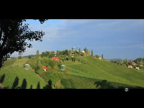 Suedsteirische Weinstrasse Gamlitz im Herbst