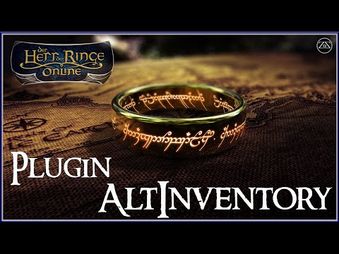 Lotro / Hdro - Herr der Ringe online - Guide 2022 ★ Plugin Alt Inventory erklärt
