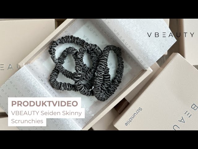 Video Teaser für PRODUKTVIDEO: VBEAUTY Seiden Skinny Scrunchies