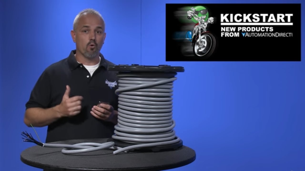 Flexible Multi-Conductor Control Cable from AutomationDirect