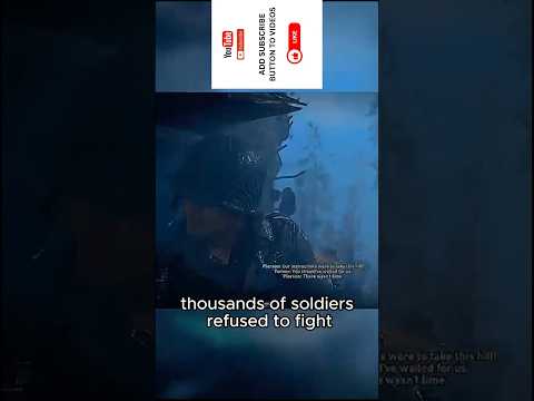 The French Army Mutinies (1917) | Soldiers Refused to Fight! #shorts  #history #wwihistory #ww2