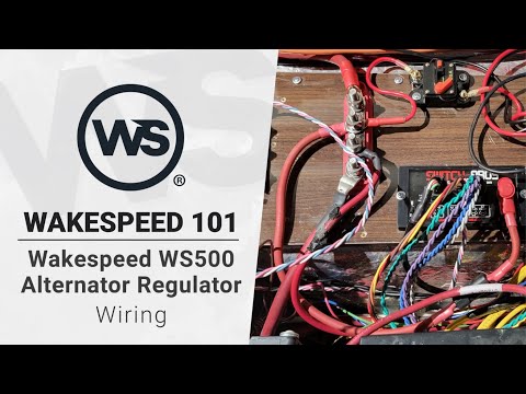 Wakespeed 101 | Installing the WS500 Alternator Regulator | Wiring
