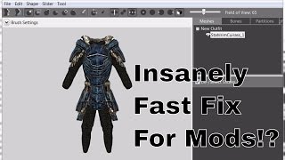 Now Everyone can fix their Skyrim mods to load in Special Edition! (Armor)