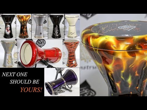 Choose Your Favorite Sparkling Darbuka Color , We will Make Your Dream Come True
