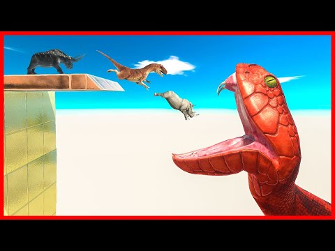 WHO can JUMP OVER EVERY BIG BOSS | ARBS - Animal Revolt Battle Simulator