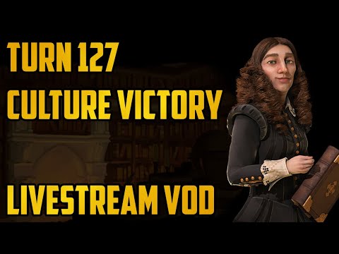 THE GOD RUN - Turn 127 Culture Victory - Sweden - Civ 6 Gathering Storm