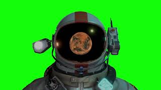 Astronaut Green Screen