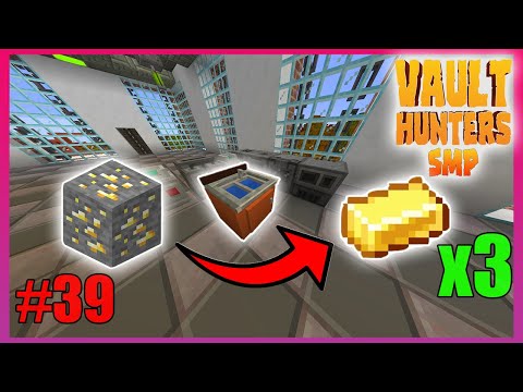 TRIPLING Ores with a SINK! - Minecraft Vault Hunters SMP eps 39