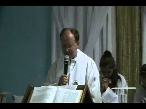 SANTA MISSA COM O Pe -SÉRGIO  L. DA  COSTA ,4ª TALHA ,27 - 09 - 2013 , PARTE - 1 / 4