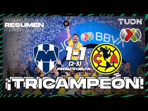 Highlights and goals | Monterrey (2) vs. América (3) | Liga MX - AP2024 | Final 2nd Leg | TUDN