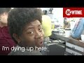 BTS: RJ Cyler Transforms Into Adam | I'm Dying Up Here | Season 2
