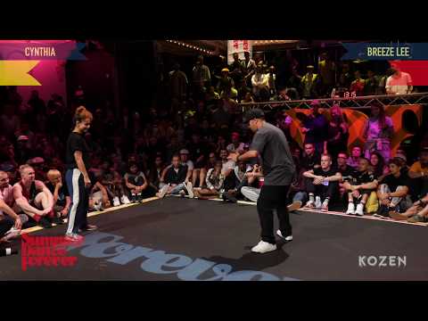 Cynthia vs Breeze Lee 2ND ROUND Popping Forever - Summer Dance Forever 2018
