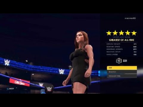 WWE 2K22 - Play Match 134 - Isabela Morales VS Sasha Banks