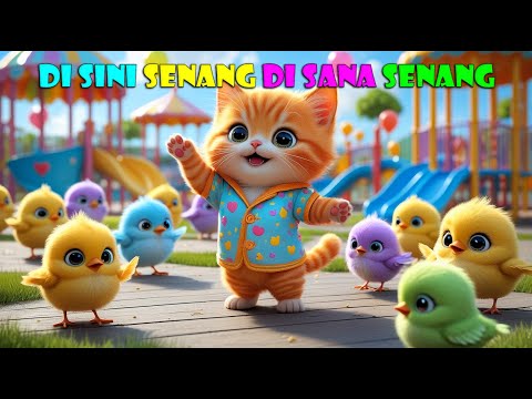 Di Sini Senang Di Sana Senang - Lagu Anak Balita Indonesia Terbaru Versi 2025 - Lagu Anak Populer