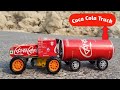 Coca Cola Truck How To Make A Coca Cola Truck With DC Motor Awesome Coca Cola Truck From Can