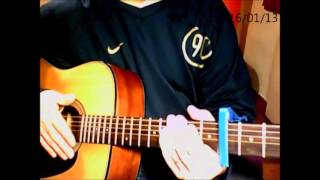 Christophe Mae - Ca fait mal - ( Tuto - Guitare )