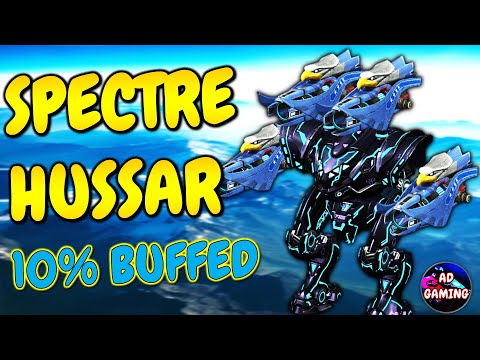 FREEDOM HUSSAR ( 10% Stronger ) SPECTRE Gameplay Update 5.6 - War Robots MK2 Gameplay WR