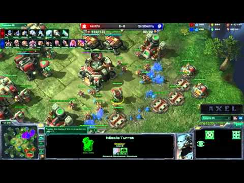 Guest Commentary - QxGDestiny (Z) vs. MinXPn (T) - Starcraft 2 - By Axel