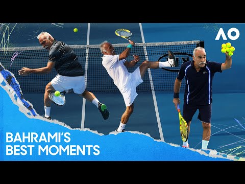 Greatest Mansour Bahrami Moments Ever! | Australian Open