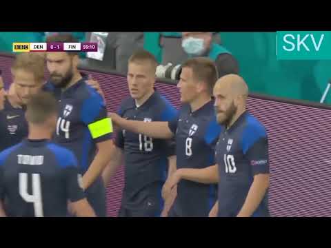 Denmark 0-1 Finland    ( UEFA Euro 2020 )