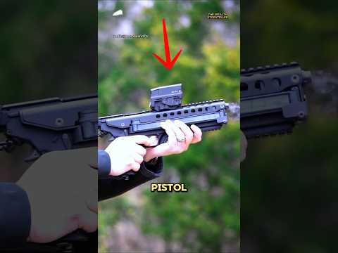 The Futuristic Pistol That Holds 50 Rounds—Kel-Tec P50 #shorts