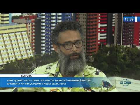 O DIA NEWS 08.11.2019  FaÌbio Crazy (vocalista) - Banda NarguileÌ‚ HidromecaÌ‚nico volta aos palcos