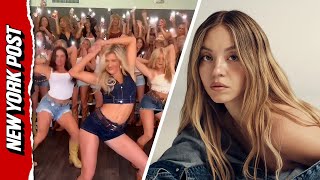 Download lagu Sorority rush videos reignite Sydney Sweeney's 'Great Genes' American Eagle scandal mp3