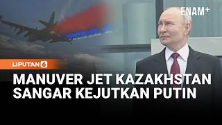 Download lagu Sangar Manuver Jet Tempur Kazakhstan Kejutan Putin, Keluarkan Asap 3 Warna Bendera Rusia | Liputan6 mp3 Download lagu Sangar Manuver Jet Tempur Kazakhstan Kejutan Putin, Keluarkan Asap 3 Warna Bendera Rusia | Liputan6 mp3